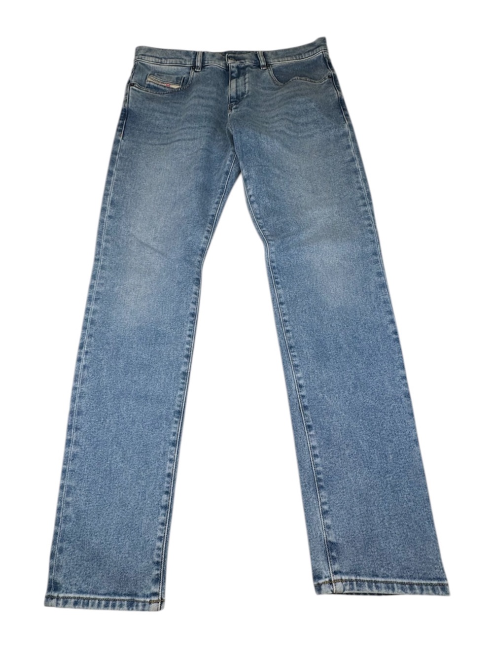 !!!!!! SOLD !!!!         Size 34X32 Blue Denim Cotton Streetwear Pants Zipper